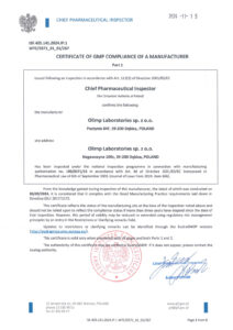 GMP Olimp Laboratories